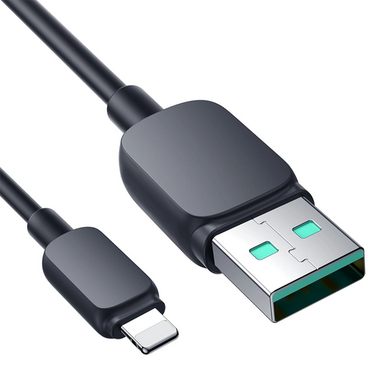 USB-A till Lightning data- och laddningskabel Joyroom S-A14, 18W, 1,2m, svart