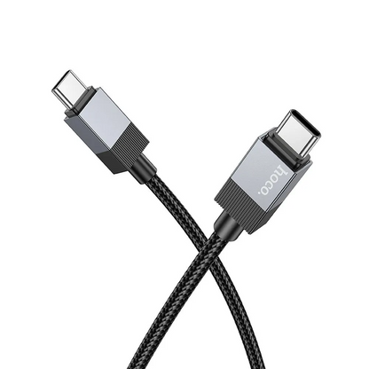 USB-C Data- och Laddningskabel - USB-C HOCO X110, 60W, 1m, Svart