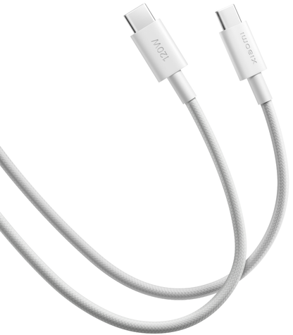 USB-C data- och laddningskabel - USB-C Xiaomi, 120W, 2m, vit BHR087AGL