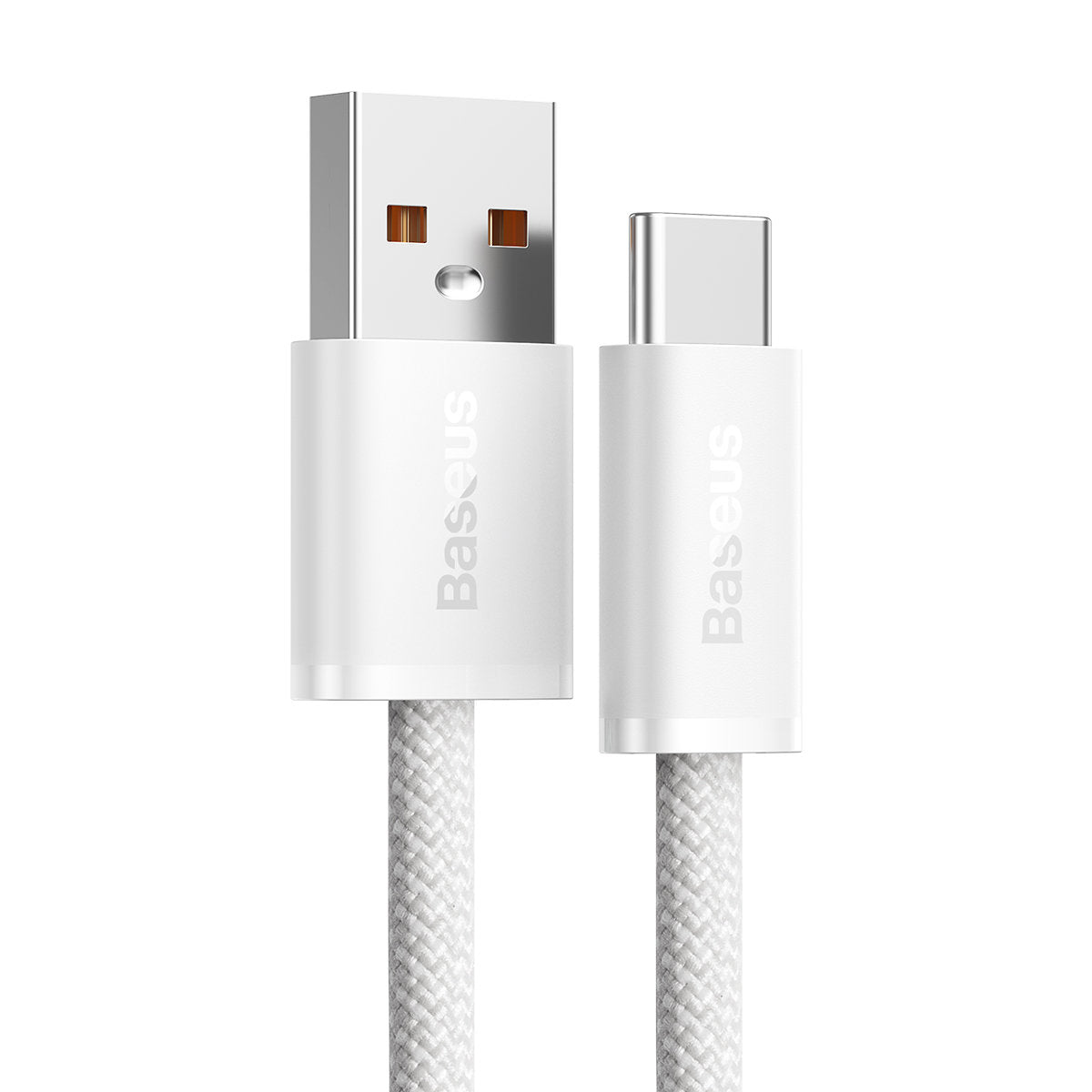 USB-A - USB-C data- och laddningskabel Baseus Dynamic Series, 100W, 1m, Vit CALD000602