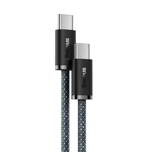 USB-C till USB-C Data- och Laddningskabel Baseus Dynamic Series, 100W, 1m, Grå CALD000216