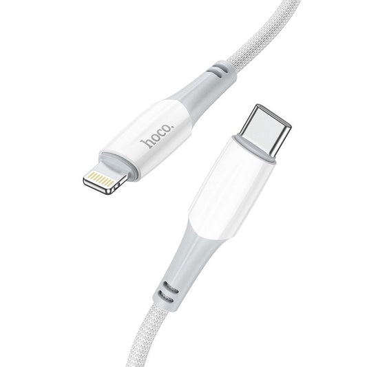 USB-C till Lightning Data- och Laddningskabel HOCO X70, 20W, 1m, Vit