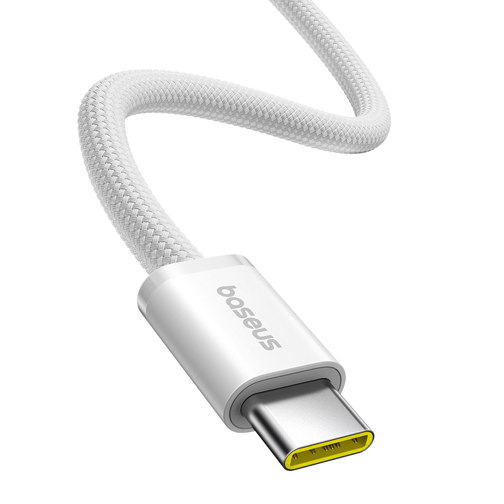 Data- och laddningskabel USB-C - USB-C Baseus Dynamic 4 Series, 100W, 2m, Vit P10381400211-01