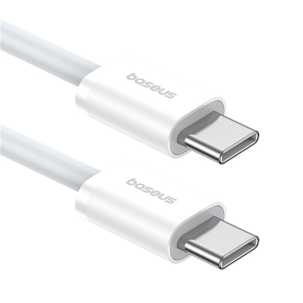 USB-C till USB-C Data- och Laddningskabel Baseus Superior Series 2, 30W, 1m, Vit P10365200211-00