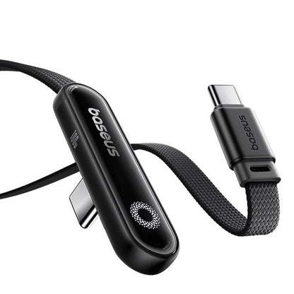 USB-C till USB-C Data- och Laddningskabel Baseus MVP 3, 100W, 1m, Svart P10382500121-00