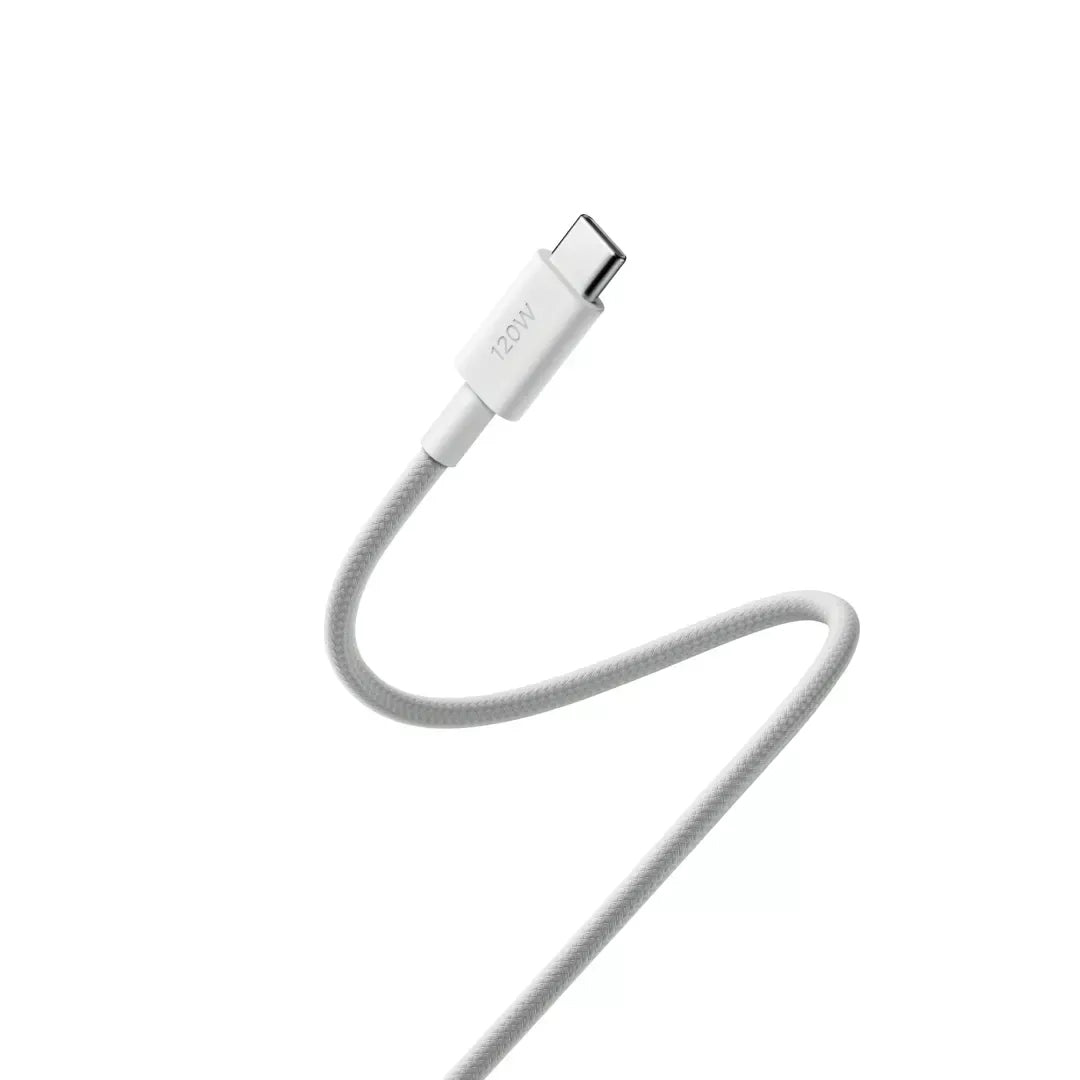 USB-C - USB-C Xiaomi Data- och Laddningskabel, 120W, 1m, Vit BHR087KGL
