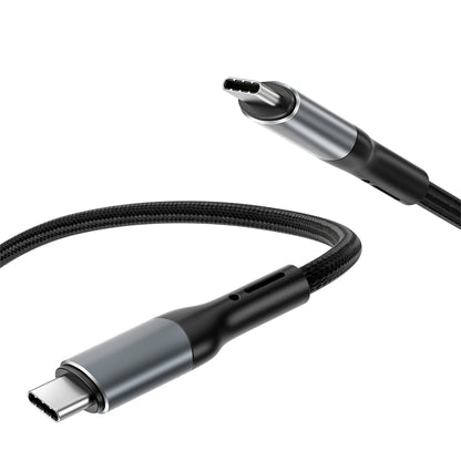Data- och laddningskabel USB-C till USB-C WiWu Wi-C036, 240W, 1m, Svart