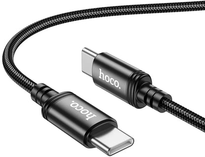 USB-C till USB-C Data- och Laddningskabel HOCO X91, 60W, 3m, Svart