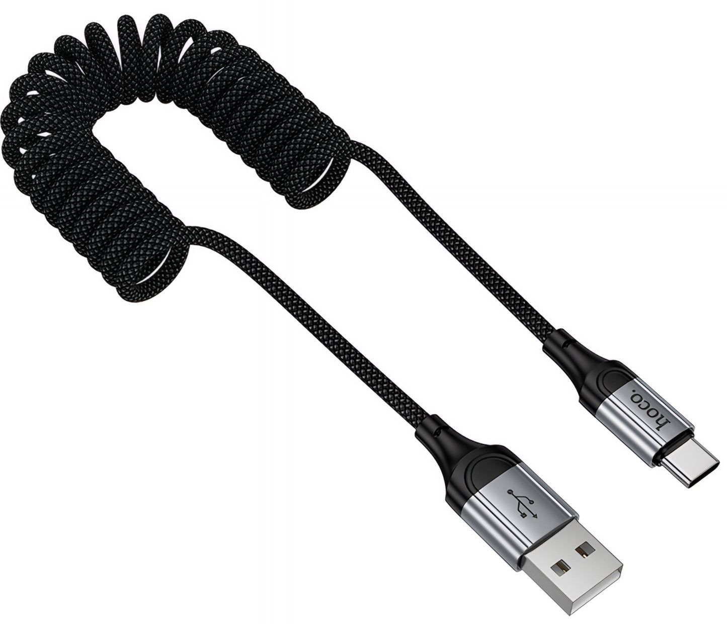 USB-A till USB-C Data- och Laddningskabel HOCO X121, 18W, 1.5m, Svart