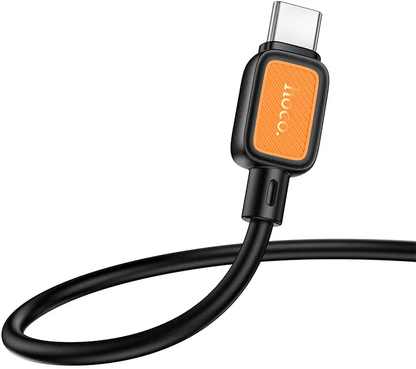 Data- och laddningskabel USB-A till USB-C HOCO X108, 18W, 1m, Svart