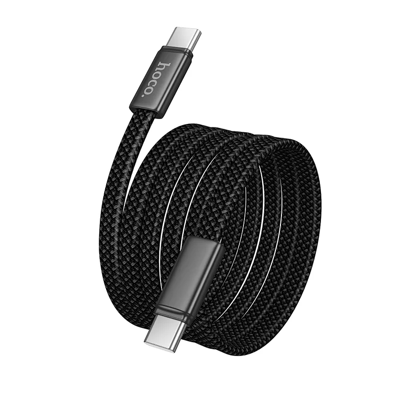 USB-C Data- och Laddningskabel - USB-C HOCO X125, 60W, 1m, Svart