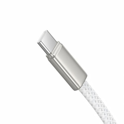 USB-C till USB-C data- och laddningskabel HOCO X125, 60W, 1m, Vit