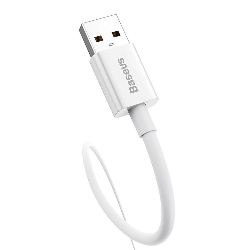Data- och laddningskabel USB-A - USB-C Baseus Superior Series, 100W, 1m, Vit P10320102214-01