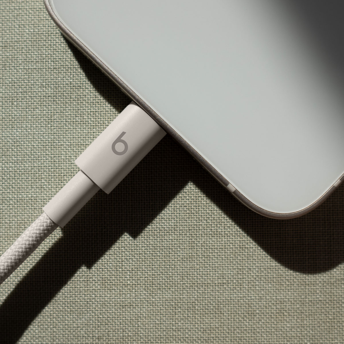 USB-C to Lightning Beats Data and Charging Cable, 1.5m, Beige MDGL4ZM/A