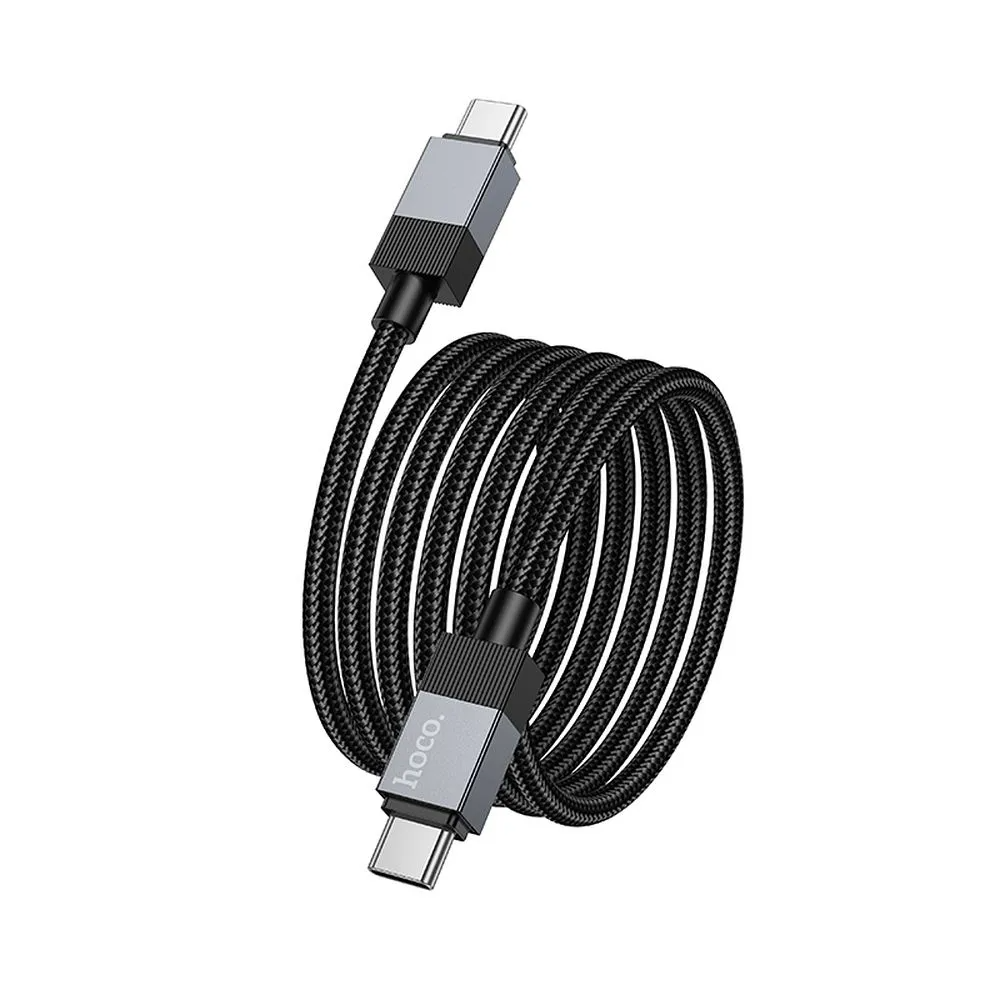 USB-C Data- och Laddningskabel - USB-C HOCO X110, 60W, 1m, Svart