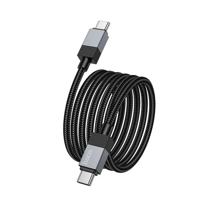 USB-C Data- och Laddningskabel - USB-C HOCO X110, 60W, 1m, Svart