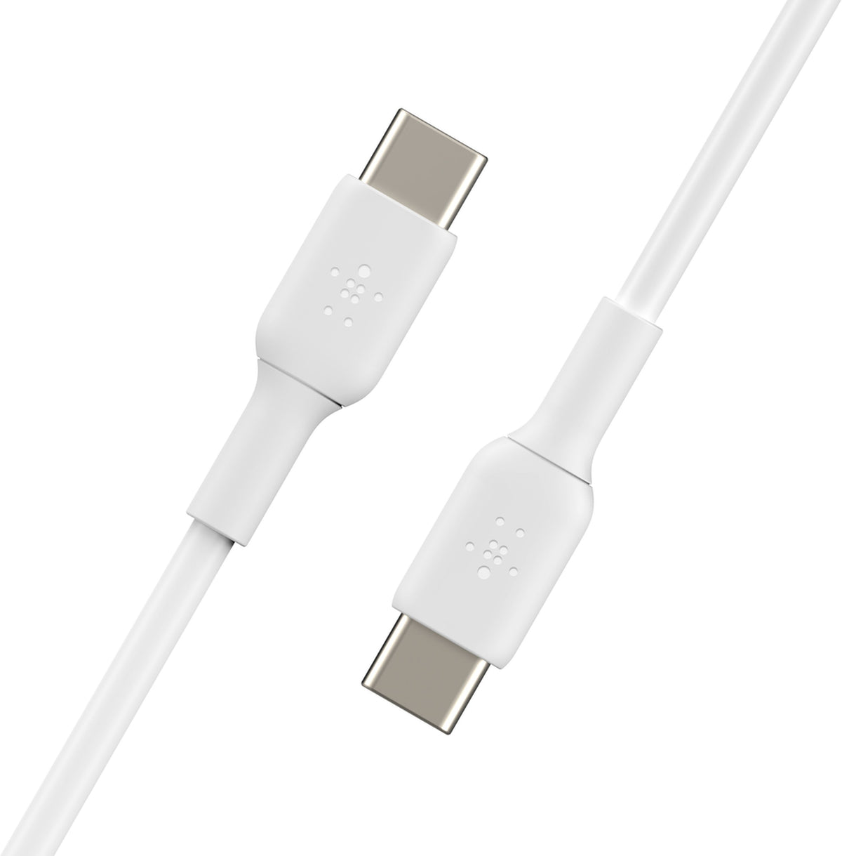 USB-C till USB-C-datakabel och laddning Belkin BoostCharge, 60W, 1m, vit CAB003bt1MWH