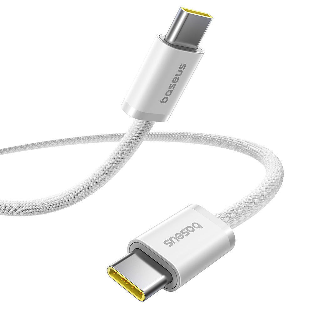Data- och laddningskabel USB-C - USB-C Baseus Dynamic 4 Series, 100W, 2m, Vit P10381400211-01