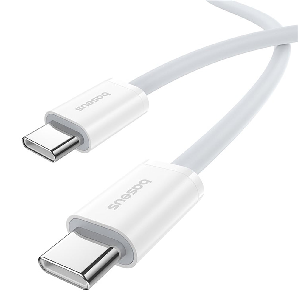 USB-C till USB-C Data- och Laddningskabel Baseus Superior Series 2, 30W, 1m, Vit P10365200211-00
