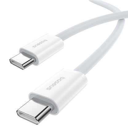 USB-C till USB-C Data- och Laddningskabel Baseus Superior Series 2, 30W, 1m, Vit P10365200211-00