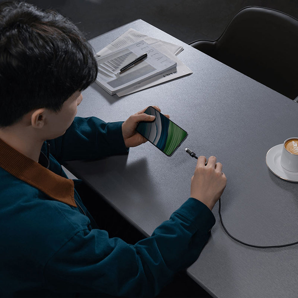 USB-C till Lightning Data- och Laddningskabel Baseus Gem, 20W, 2m, Svart P10373001111-01