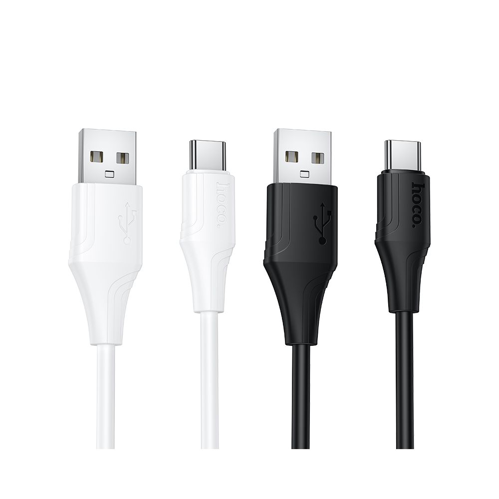 Data- och laddningskabel USB-A - USB-C HOCO X124, 18W, 1m, Svart