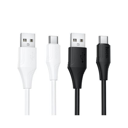 Data- och laddningskabel USB-A - USB-C HOCO X124, 18W, 1m, Svart