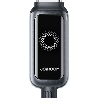 Data- och laddningskabel USB-A - Lightning Joyroom S-A55 StarFlight Display, 18W, 1.2m, Svart