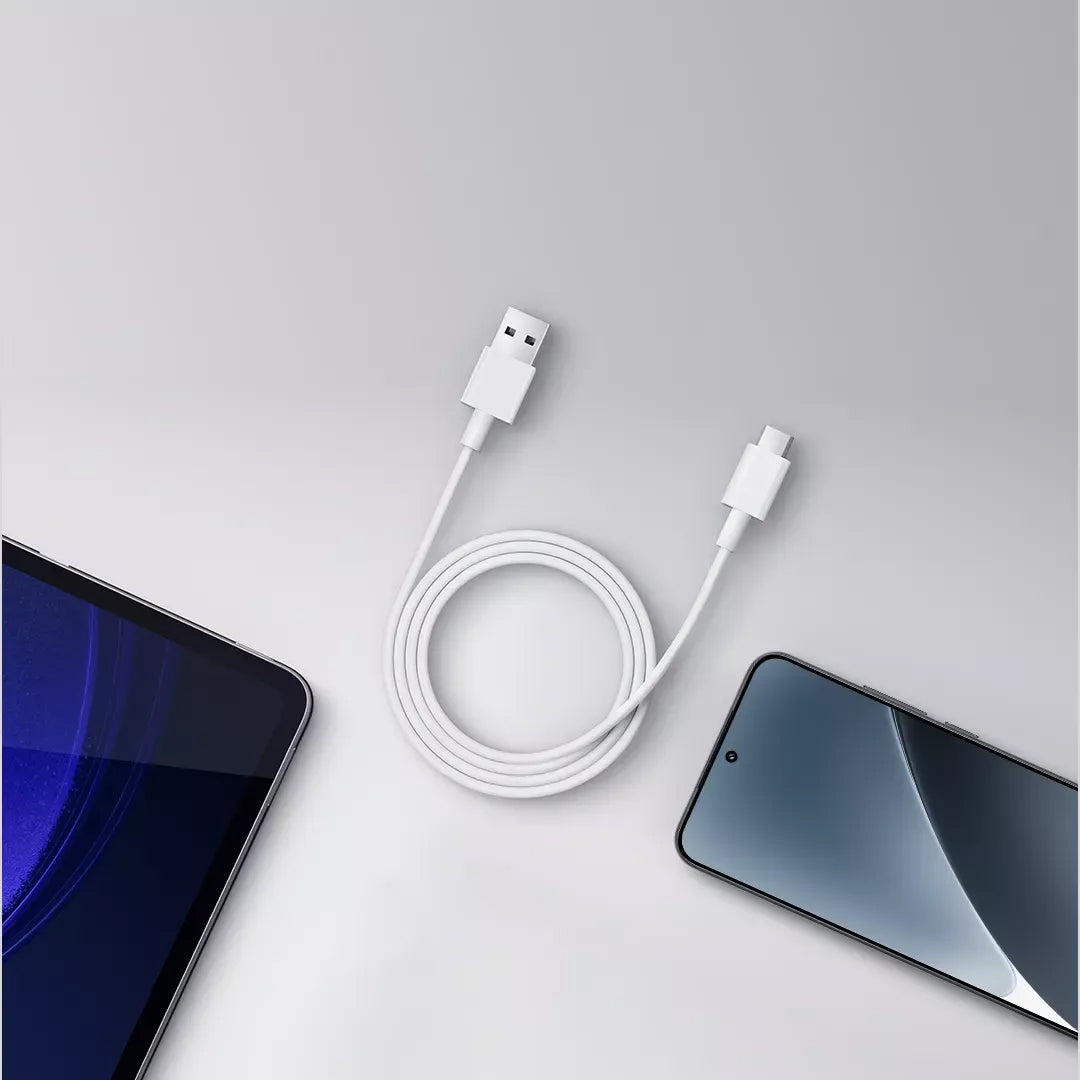 USB-C - USB-C Xiaomi Data- och Laddningskabel, 120W, 1m, Vit BHR087KGL