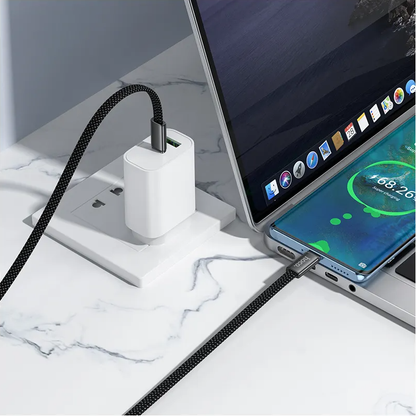 USB-C Data- och Laddningskabel - USB-C HOCO X125, 60W, 1m, Svart