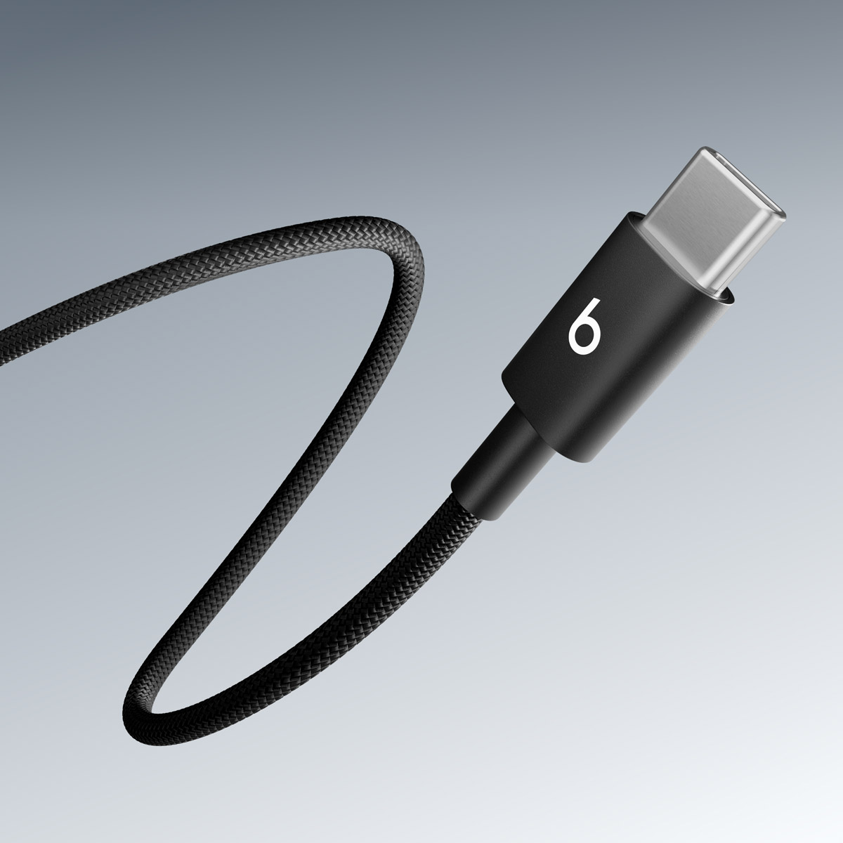 USB-C Data and Charging Cable - USB-C Beats, 1.5m, Black MDGA4ZM/A