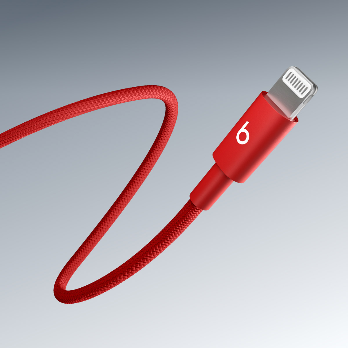 USB-C - Lightning Beats data- och laddningskabel, 1.5m, Röd MFEH4ZM/A