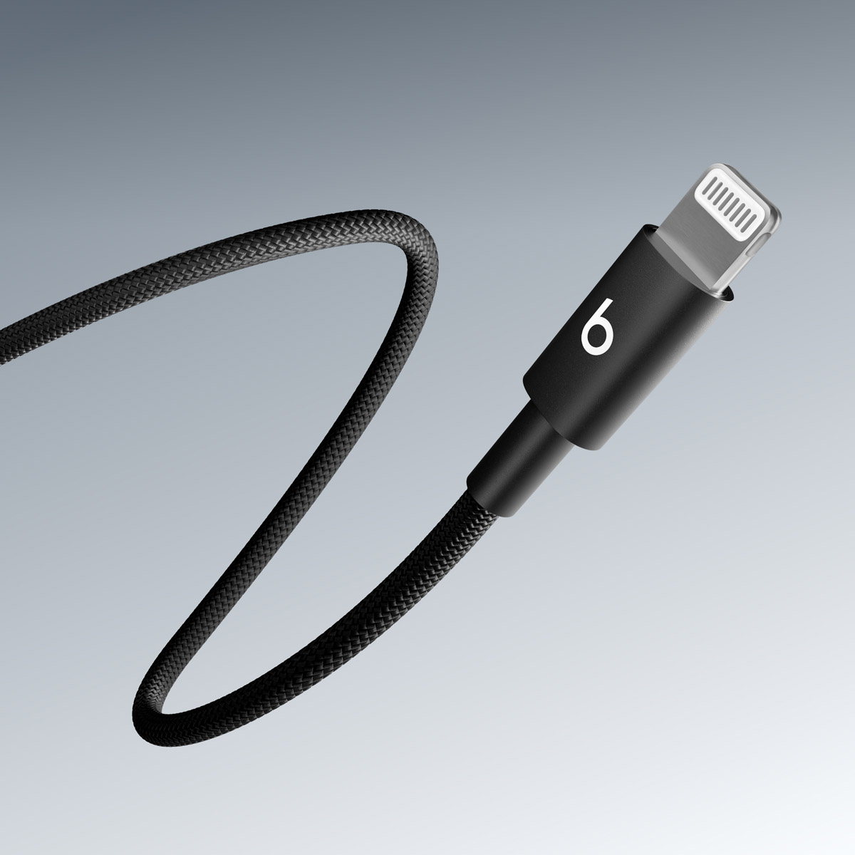USB-C to Lightning Beats Data and Charging Cable, 1.5m, Black MDGK4ZM/A
