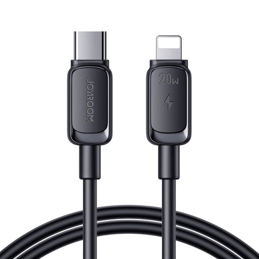 USB-C to Lightning Data and Charging Cable Joyroom A14, 20W, 1.2m, Black