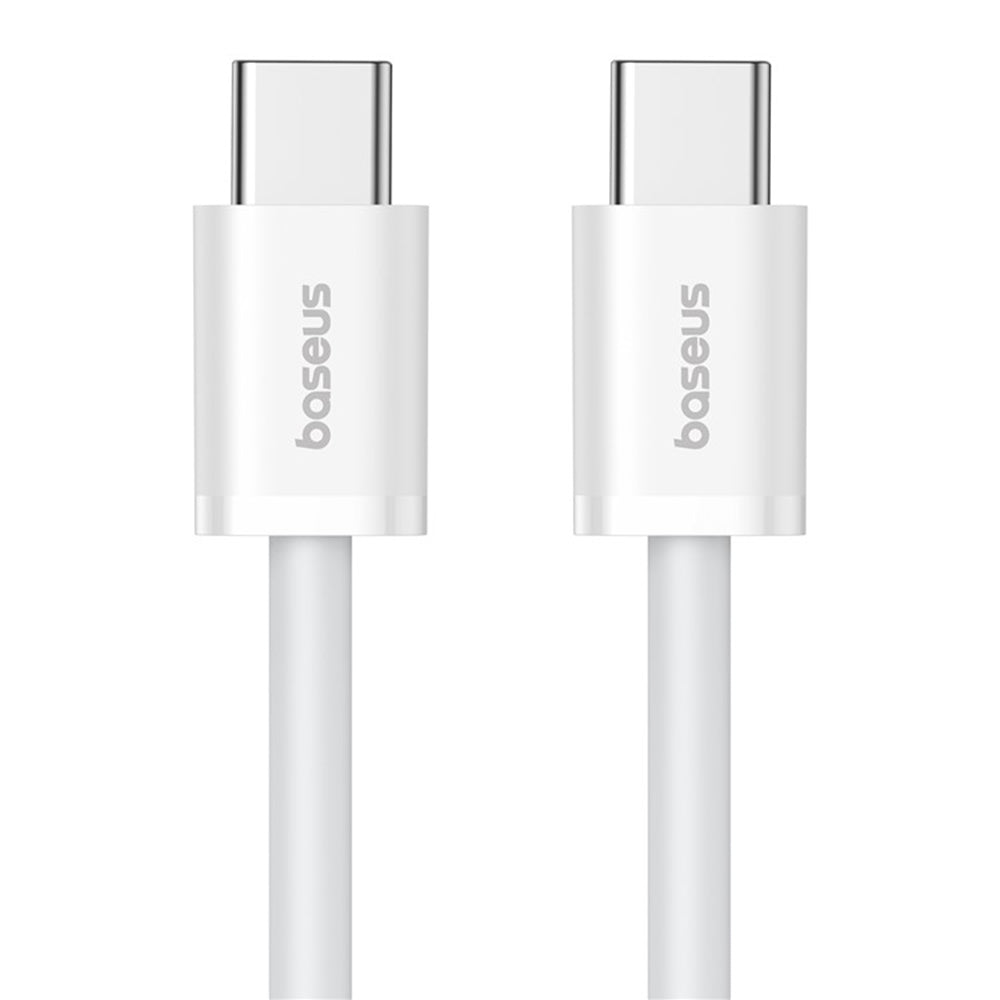 USB-C till USB-C Data- och Laddningskabel Baseus Superior Series 2, 30W, 1m, Vit P10365200211-00