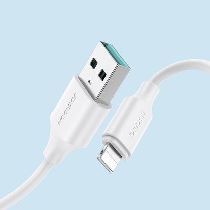 Data- och laddningskabel USB-A till Lightning Joyroom S-A9, 18W, 1m, Vit