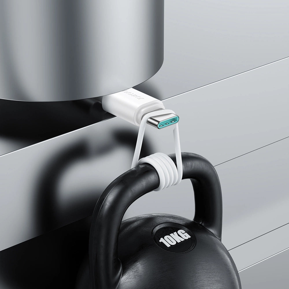 USB-A till USB-C Joyroom S-A9 data- och laddningskabel, 20W, 1m, Vit