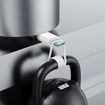 USB-A till USB-C Joyroom S-A9 data- och laddningskabel, 20W, 1m, Vit