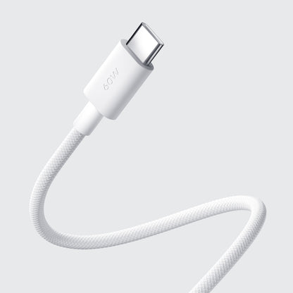 USB-C - USB-C Xiaomi Data- och Laddningskabel, 60W, 1m, Vit BHR0878GL