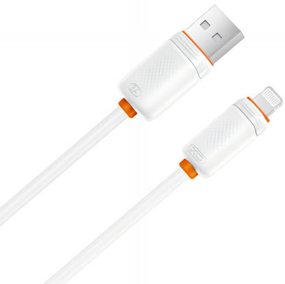 USB-A - Lightning Data- och Laddningskabel XO Design NB302, 18W, 1m, Vit