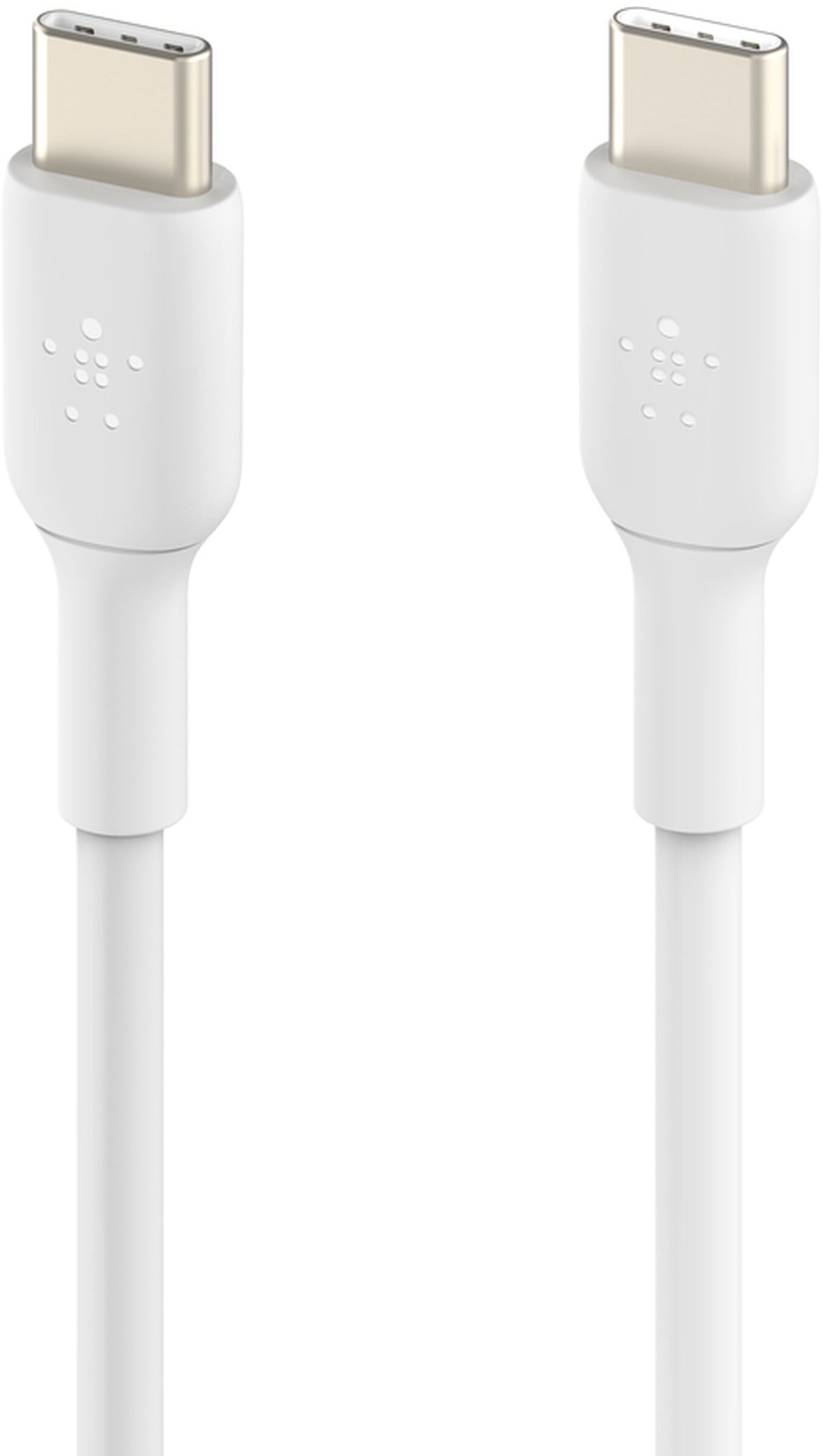 USB-C till USB-C-datakabel och laddning Belkin BoostCharge, 60W, 1m, vit CAB003bt1MWH