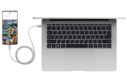 USB-C data- och laddningskabel - USB-C Xiaomi, 120W, 2m, vit BHR087AGL