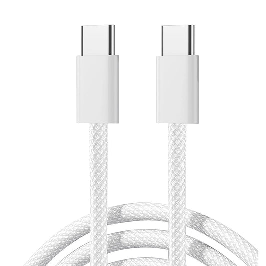 USB-C data- och laddningskabel - USB-C Joyroom S-A45, 60W, 1m, vit 