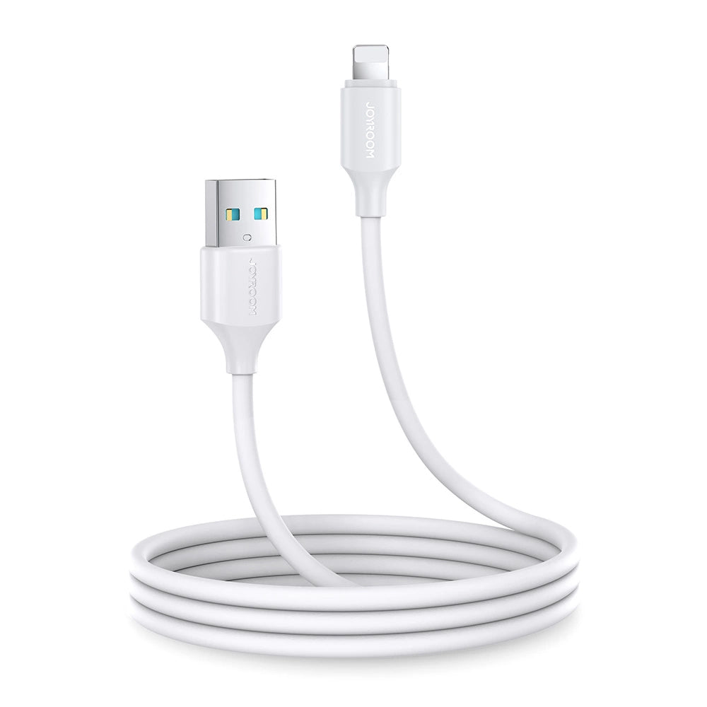 Data- och laddningskabel USB-A till Lightning Joyroom S-A9, 18W, 1m, Vit