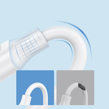 USB-A till USB-C Joyroom S-A9 data- och laddningskabel, 20W, 1m, Vit