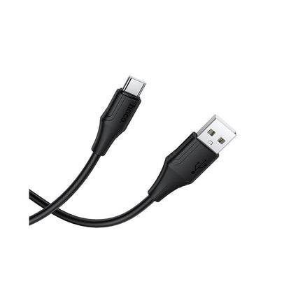 Data- och laddningskabel USB-A - USB-C HOCO X124, 18W, 1m, Svart