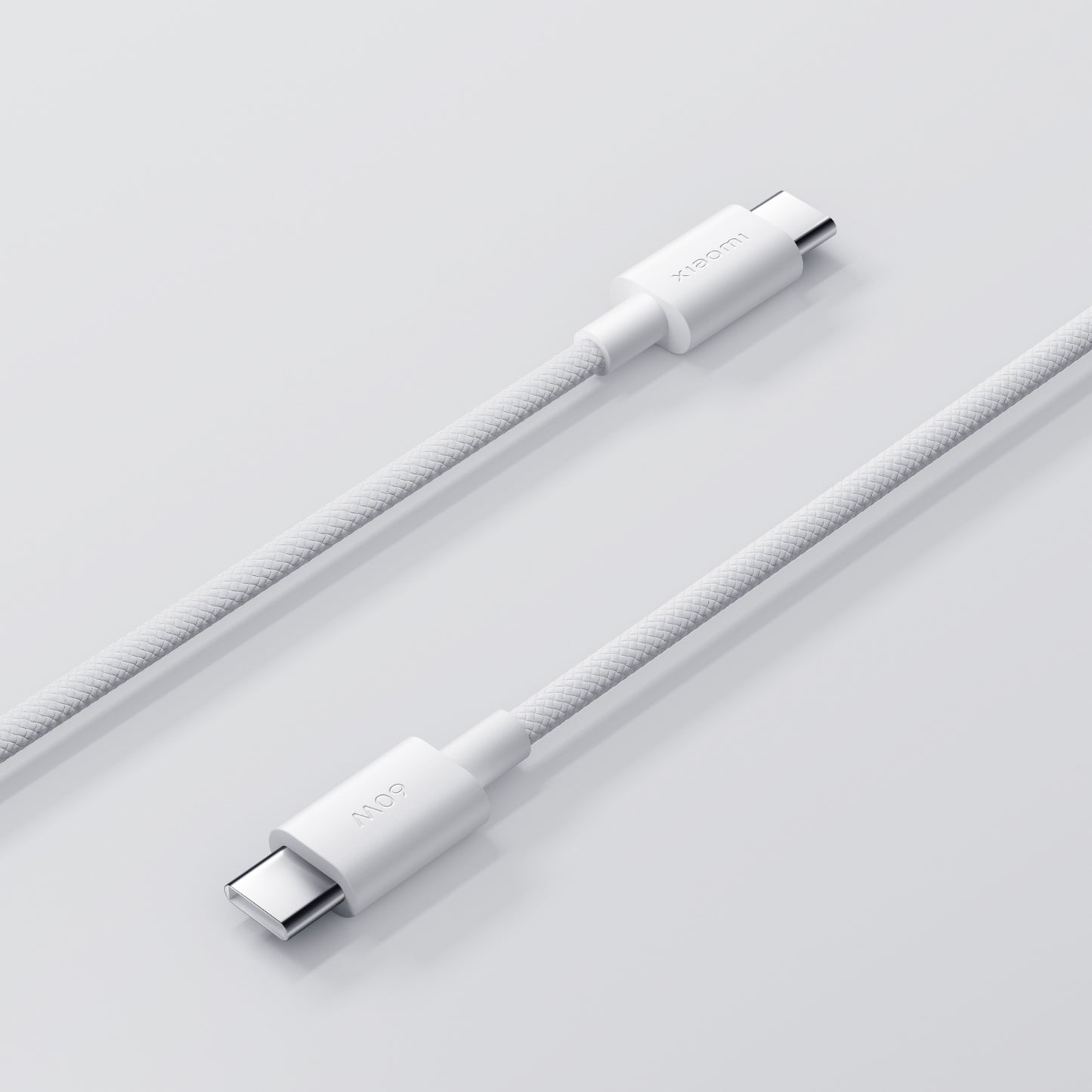 USB-C - USB-C Xiaomi Data- och Laddningskabel, 60W, 1m, Vit BHR0878GL