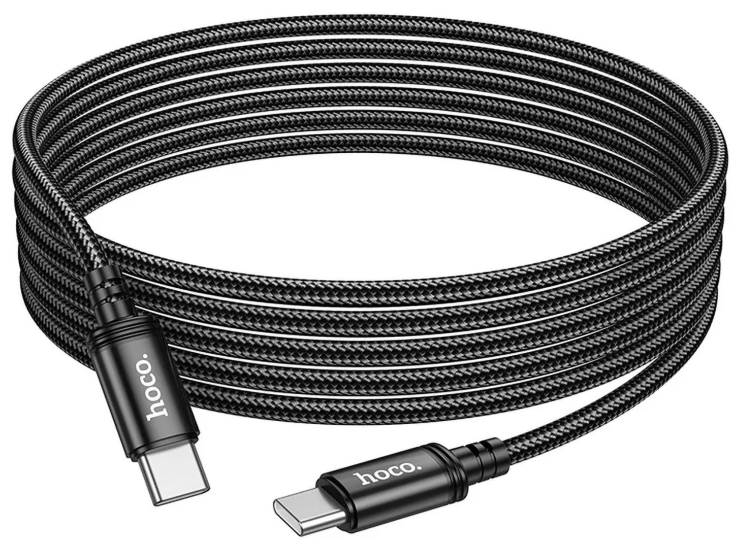USB-C till USB-C Data- och Laddningskabel HOCO X91, 60W, 3m, Svart
