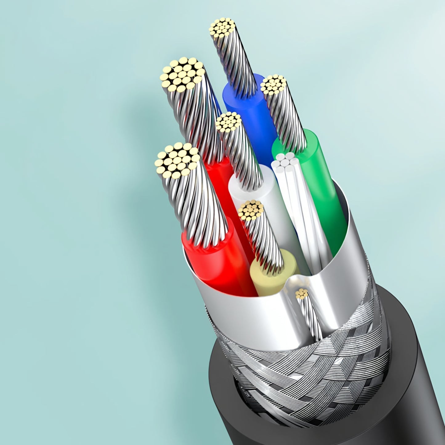 USB-C till USB-C data- och laddningskabel UGREEN US300, 100W, 2m, Vit