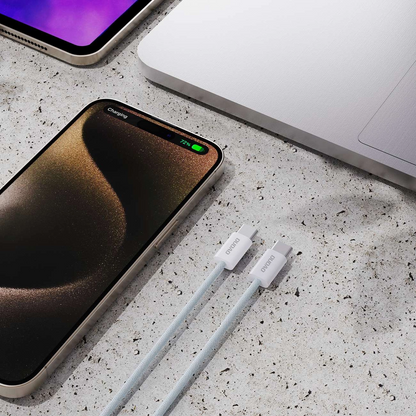 USB-C Data- och laddningskabel - USB-C Dudao L6C, 30W, 2m, Blå